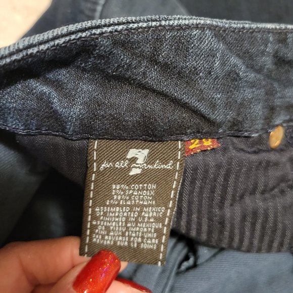 7 For All Mankind 'A' Pocket Denim Jeans Size: 28 - Picture 4 of 10